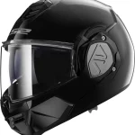 کلاه کاسکت فک متحرک LS2 Advant ff906 رنگ مشکی براق