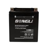 باتری موتورسیکلت سونگلی مدل ytx7l 12v7ah (بنلی۲۵۰تک،باکسر)