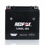 باتری موتورسیکلت RedFox مدل ۱۲V9H (NS,RS و بنلی ۲ سیلندر)