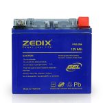 باتری موتورسیکلت Zedix مدل ۱۲V6H (کلیک،وگو،NVX و …)