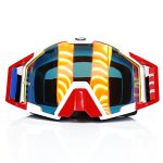 عینک موتورسواری برند ردلاین رنگ قرمز