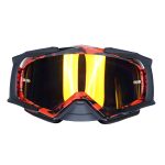 عینک موتورسواری ردلاین مدل گوگل رنگ قرمز