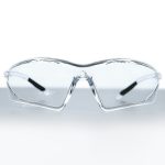 عینک موتورسواری رنگ سفید