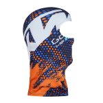 فیس موتور سواری طرح کی تی ام رنگ سورمه ای نارنجی آبی