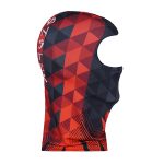 فیس موتور سواری طرح MONSTER رنگ مشکی قرمز