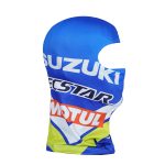 فیس موتور سواری طرح suzuki رنگ آبی