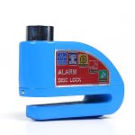 قفل دیسکی دزدگیردار لاکس مدل KS8305 رنگ آبی