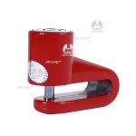 قفل دیسکی موتورسیکلت مدل Moto Lock رنگ قرمز