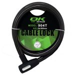 قفل کابلی موتور سیکلت اوکی مدل 904t 181800