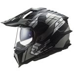 کلاه ال اس تو مدل MX701 ATLANTIS MATT TITANIUM