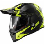 کلاه کاسکت ال اس تو مدل Pioneer Trigger Black/Yellow