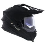 کلاه کاسکت اندرویی ال اس تو مدل MX 701 EXPLORER رنگ مشکی مات