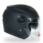 کلاه کاسکت بدون فک دی ای وان مدل ۴۰۳ رنگ مشکی مات