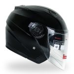 کلاه کاسکت بدون فک دی ای وان مدل ۴۰۳ مشکی براق