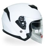 کلاه کاسکت بدون فک دی ای وان مدل ۴۰۵ رنگ سفید