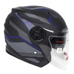 کلاه کاسکت بدون فک دی ای وان ۴۰۳ F-1 آبی