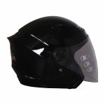 کلاه کاسکت بدون فک راپیدو مدل ۸۶۹ رنگ مشکی براق