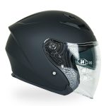 کلاه کاسکت بدون فک راپیدو مدل ۸۷۸ رنگ مشکی مات