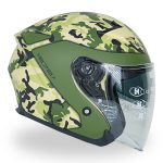 کلاه کاسکت بدون فک راپیدو مدل ۸۷۸ طرح چریکی