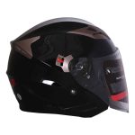 کلاه کاسکت بدون فک ردلاین مدل ۹۱۶ رنگ مشکی