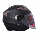 کلاه کاسکت بدون فک ردلاین مدل ۹۱۶ رنگ مشکی مات