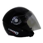 کلاه کاسکت بدون فک لیبرو رنگ مشکی براق