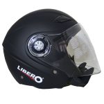 کلاه کاسکت بدون فک لیبرو رنگ مشکی مات