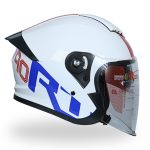 کلاه کاسکت بلوتوث دار بدون فک ردلاین مدل RT ۹۶۶ رنگ سفید