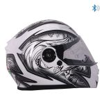 کلاه کاسکت بلوتوثدار راپیدو مدل ۹۵۰ طرح ۱۲