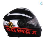 کلاه کاسکت بلوتوثدار راپیدو مدل ۹۵۰ طرح ۱۴