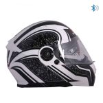 کلاه کاسکت بلوتوثدار راپیدو مدل ۹۵۰ طرح ۲۲