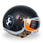 کلاه کاسکت بیون B-110 مدل POLO رنگ مشکی مات