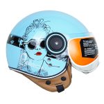 کلاه کاسکت بیون مدل B-110 Face Blue