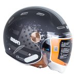 کلاه کاسکت بیون مدل B-122 Black Gray Mat