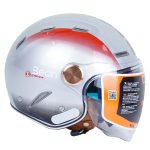 کلاه کاسکت بیون مدل B-122 Gray Red Shine