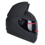 کلاه کاسکت خرگوشی نیترنیوس مدل FF-319 Black Mat