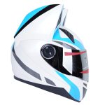 کلاه کاسکت خرگوشی نیترنیوس مدل FF-319 White Blue