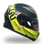 کلاه کاسکت دابلیو استاندارد مدل WSTD-F02 طرح YLW-MT