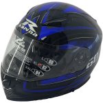 کلاه کاسکت راپیدو مدل ۹۵۰ طرح واریور آبی