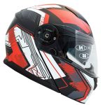 کلاه کاسکت راپیدو مدل ۹۵۰ طرح MIX/RED