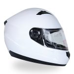 کلاه کاسکت فک ثابت تکنو مدل ۸۰۸ رنگ سفید