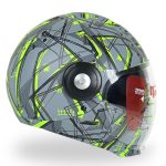 کلاه کاسکت فک جدا برند ردلاین مدل نوپو کد ۹۷۶ طرح Star Destroyer