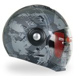 کلاه کاسکت فک جدا برند ردلاین مدل نوپو کد ۹۷۶ طرح استتار