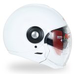 کلاه کاسکت فک جدا برند ردلاین مدل نوپو کد ۹۷۶ رنگ سفید