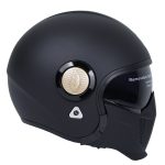 کلاه کاسکت فک جدا کایک مدل OP01 رنگ مشکی مات