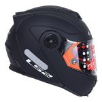 کلاه کاسکت فک متحرک ال اس تو مدل LS2 FF345 رنگ مشکی مات