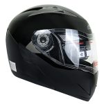 کلاه کاسکت فک متحرک دی ای وان کد ۱۰۸رنگ مشکی براق