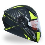 کلاه کاسکت فک محترک ردلاین مدل ۹۳۹ کد NSN20-BLKYLW