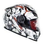 کلاه کاسکت فک محترک ردلاین ۹۳۹ مدل Red Luse Shine