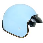 کلاه کاسکت وسپا دی ای وان کد ۴۰۴ رنگ آبی آسمانی